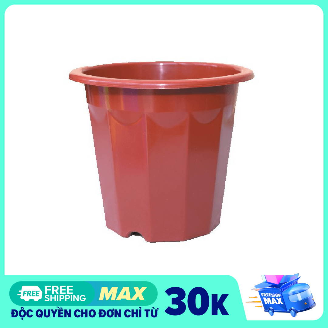 Set 5 chậu nhựa trồng cây e230, e280 - chậu ươm