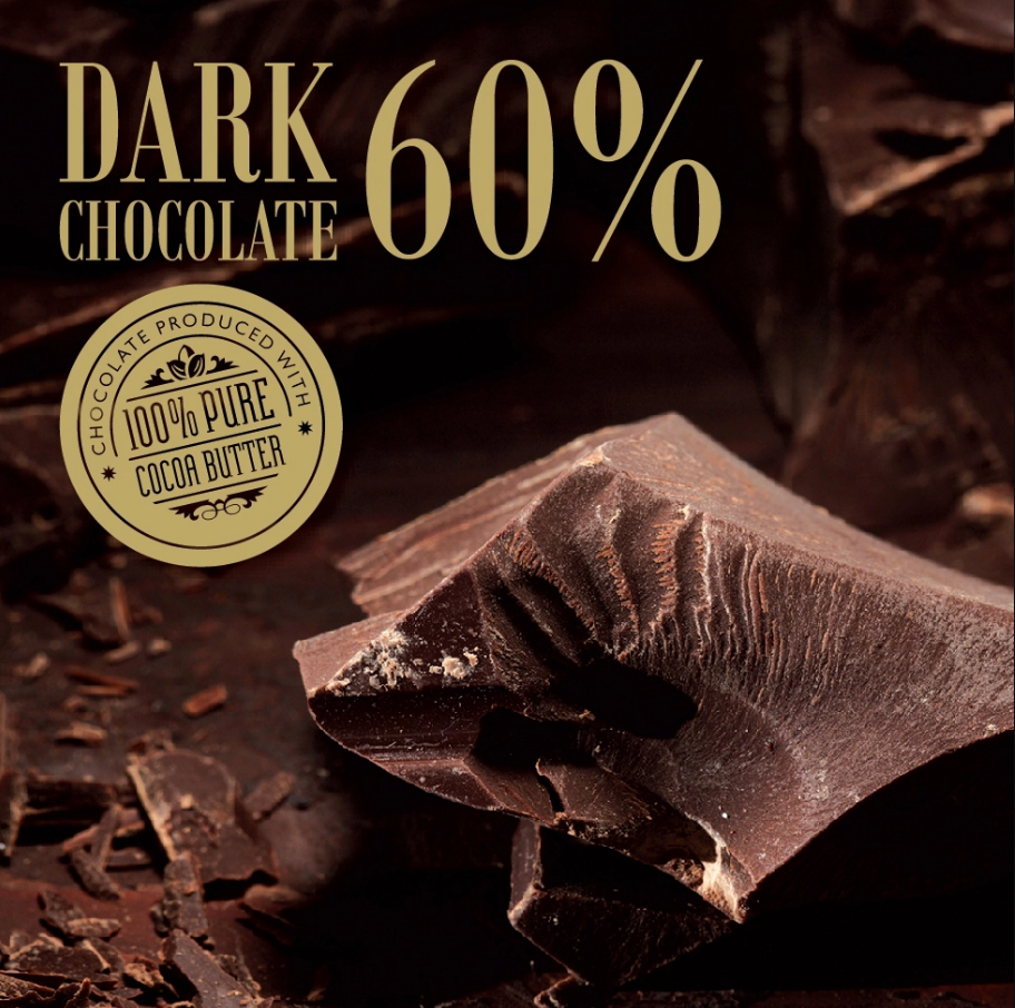 Socola Đen Dark Chocolate Belcholat 60% / Block 1kg