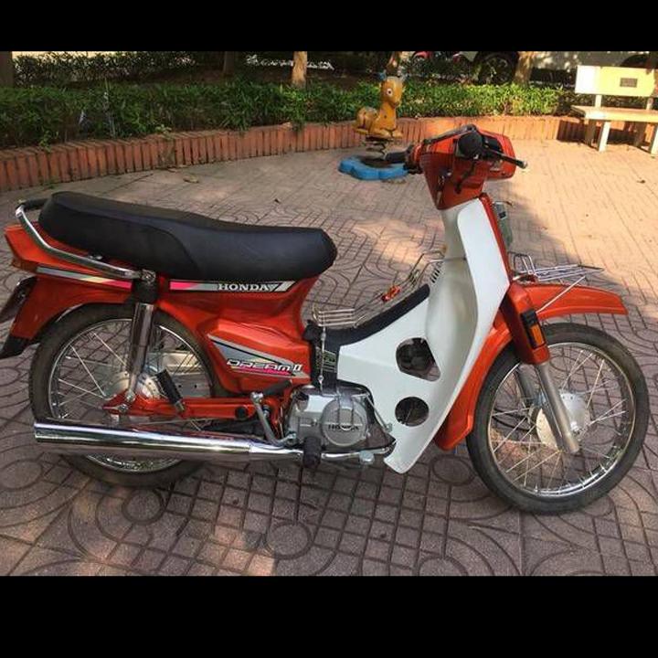 [TẶNG TEM] Dàn áo xe HONDA-DREAM màu CAM, chất liệu nhựa ABS nguyên sinh cao cấp - có TẶNG BỘ TEM 3 lớp xịn