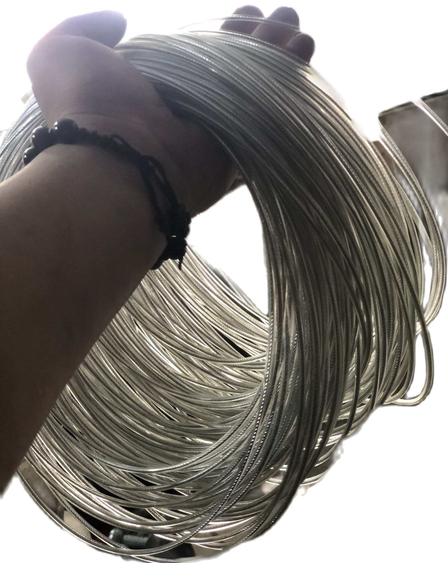 Cáp bọc nhựa 3 li - cáp thép thái bình vina