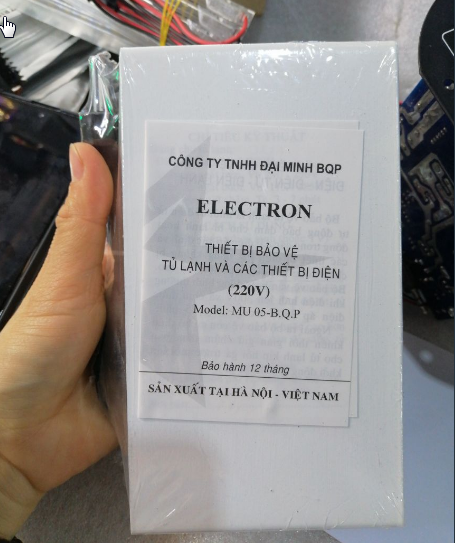 BẢO VỆ TỦ LẠNH ELECTRON MU05-BQP