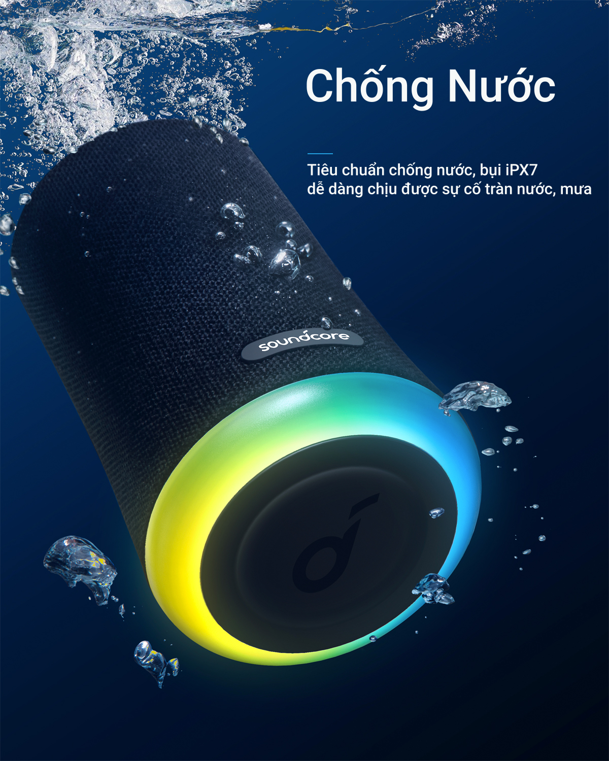 Loa Bluetooth Anker SoundCore Flare Mini 10w - A3167