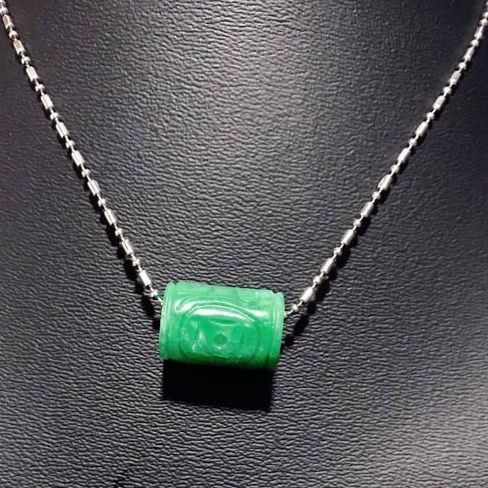 [HCM]DÂY CHUYỀN LU THỐNG NGỌC CẨM THẠCH SƠN THỦY - MẪU KHÚC