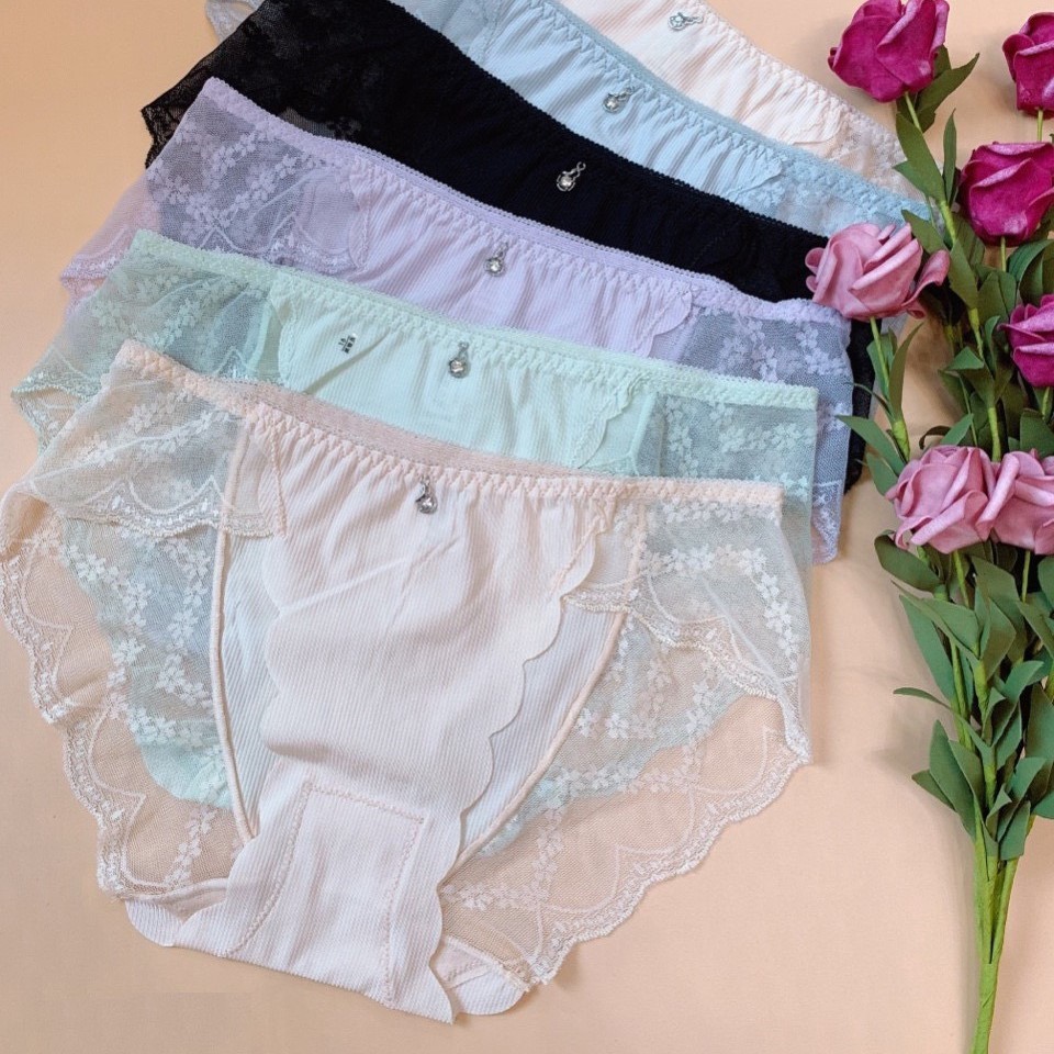 COMBO 5 QUẦN LÓT SU TĂM PHỐI REN - N22