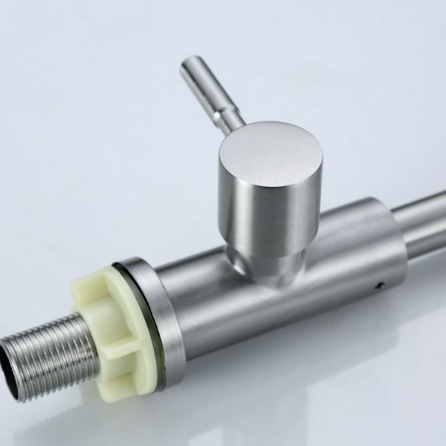 Vòi Lạnh Chậu Rửa bát đơn lạnh Cần Mềm- Sus304