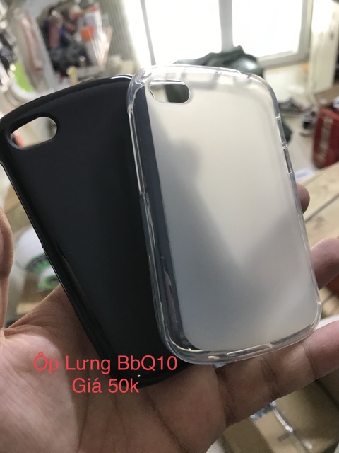 Ốp Lưng silicon Blackberry Q10