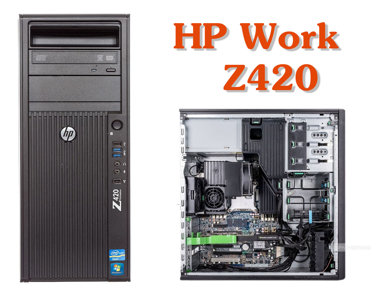 Mainboard - bo mạch chủ máy trạm hp workstation z420 - p/n: 708615-001 708615-601, tặng kèm keo tản nhiệt
