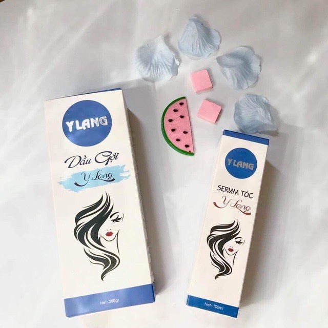 Combo dầu gội và sirum kích mọc tóc YLang