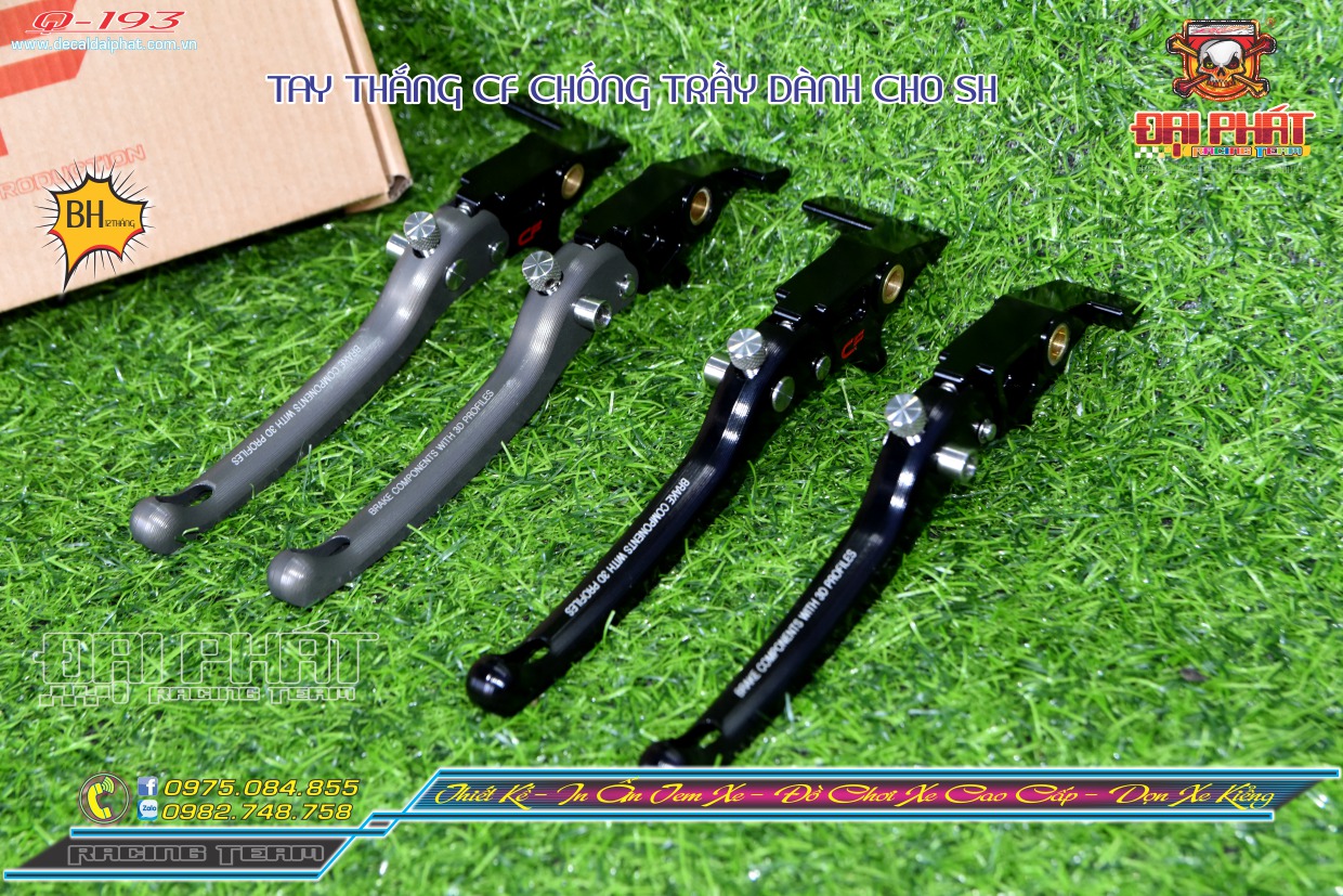 Tay Thắng CF CNC dành cho xe SH