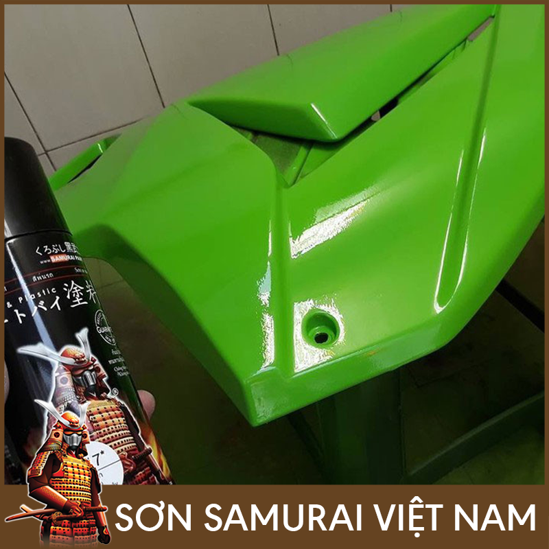 Sơn samurai xanh lá - Combo màu xanh lá K417 sơn xịt samurai