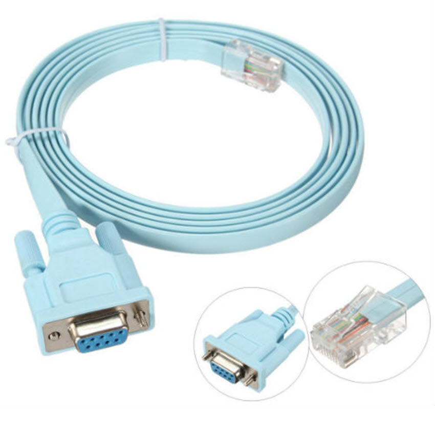 Cáp Console com 9 chân sang RJ45
