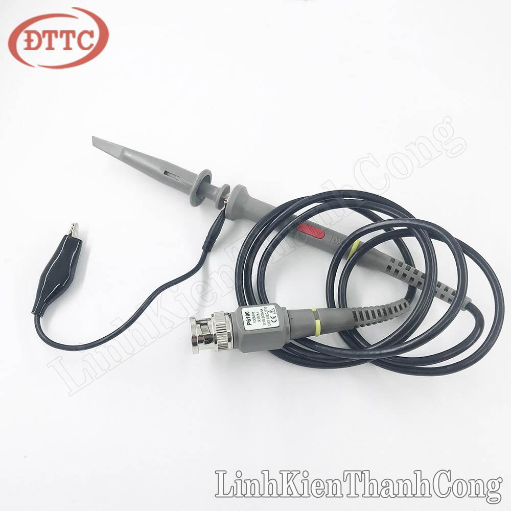 Que đo máy hiện sóng 100mhz p6100