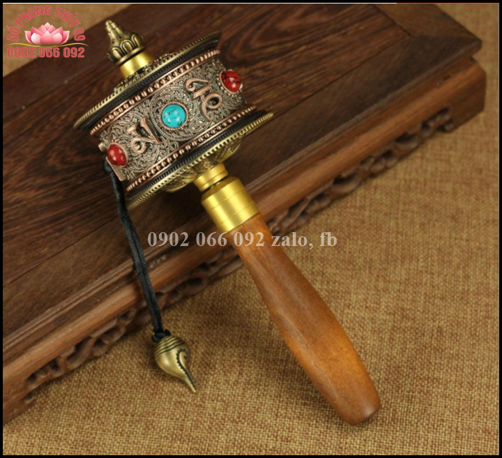 Taunla mandoff hand wheel clot roller with Om Mani Padme NK ms450