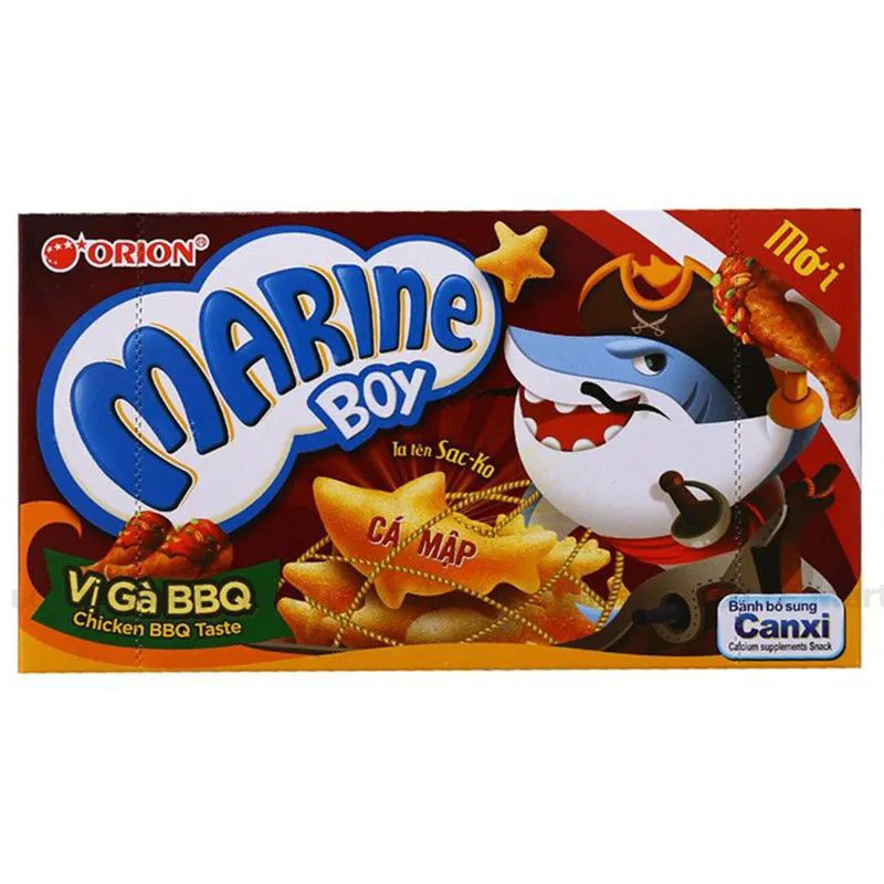 Combo 3 Hộp bánh Cá Marine Boy