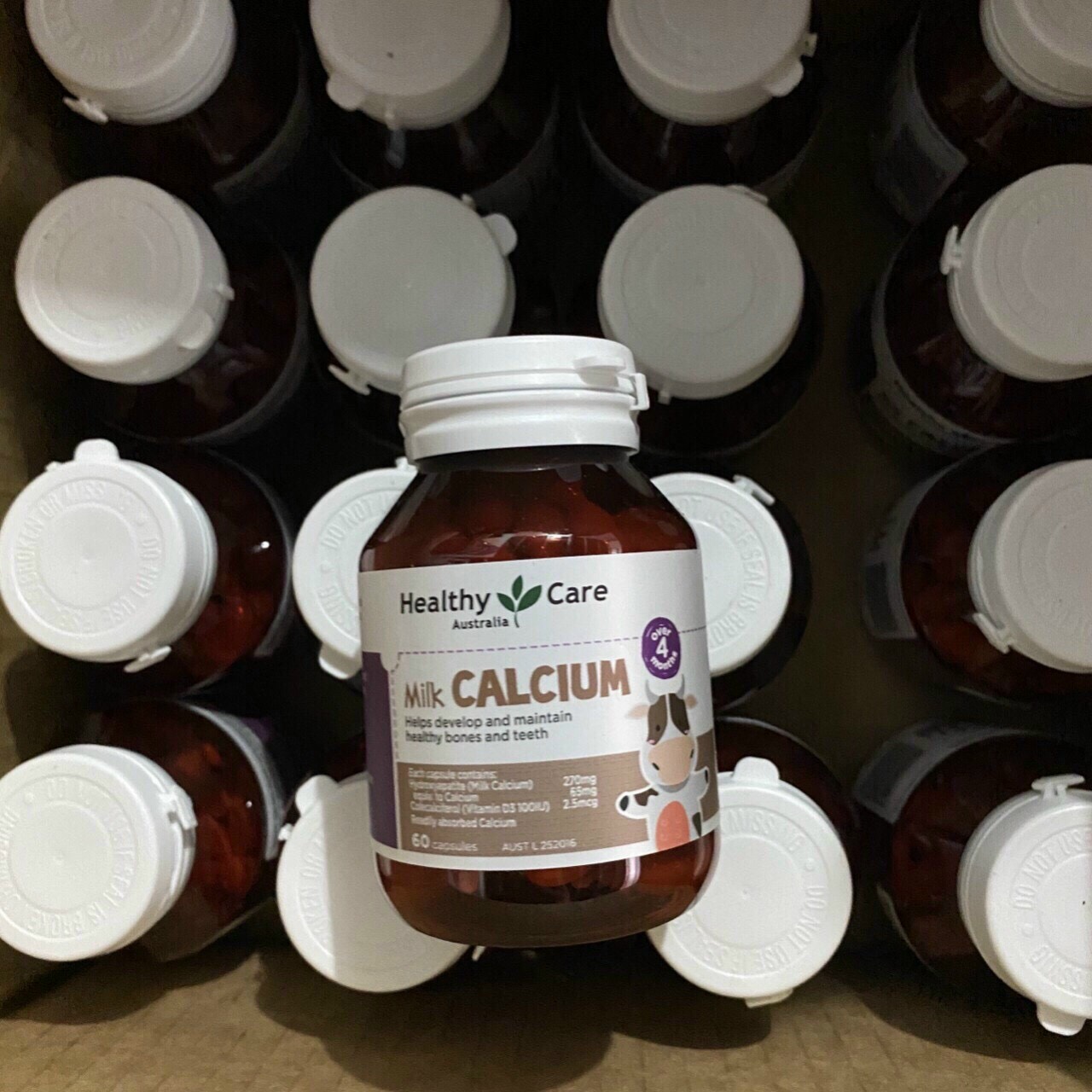 Bộ đôi canxi và Dha nhà Healthy care
