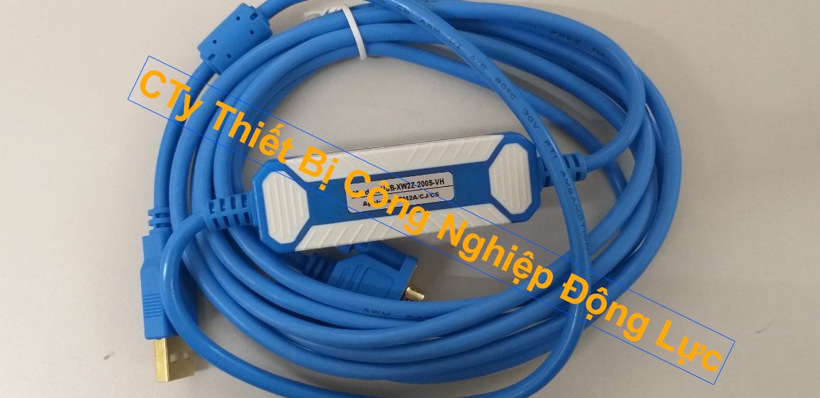 Cáp (cab) Lập Trình PLC Omron Cổng RS-232C USB-XW2Z-200S-VH