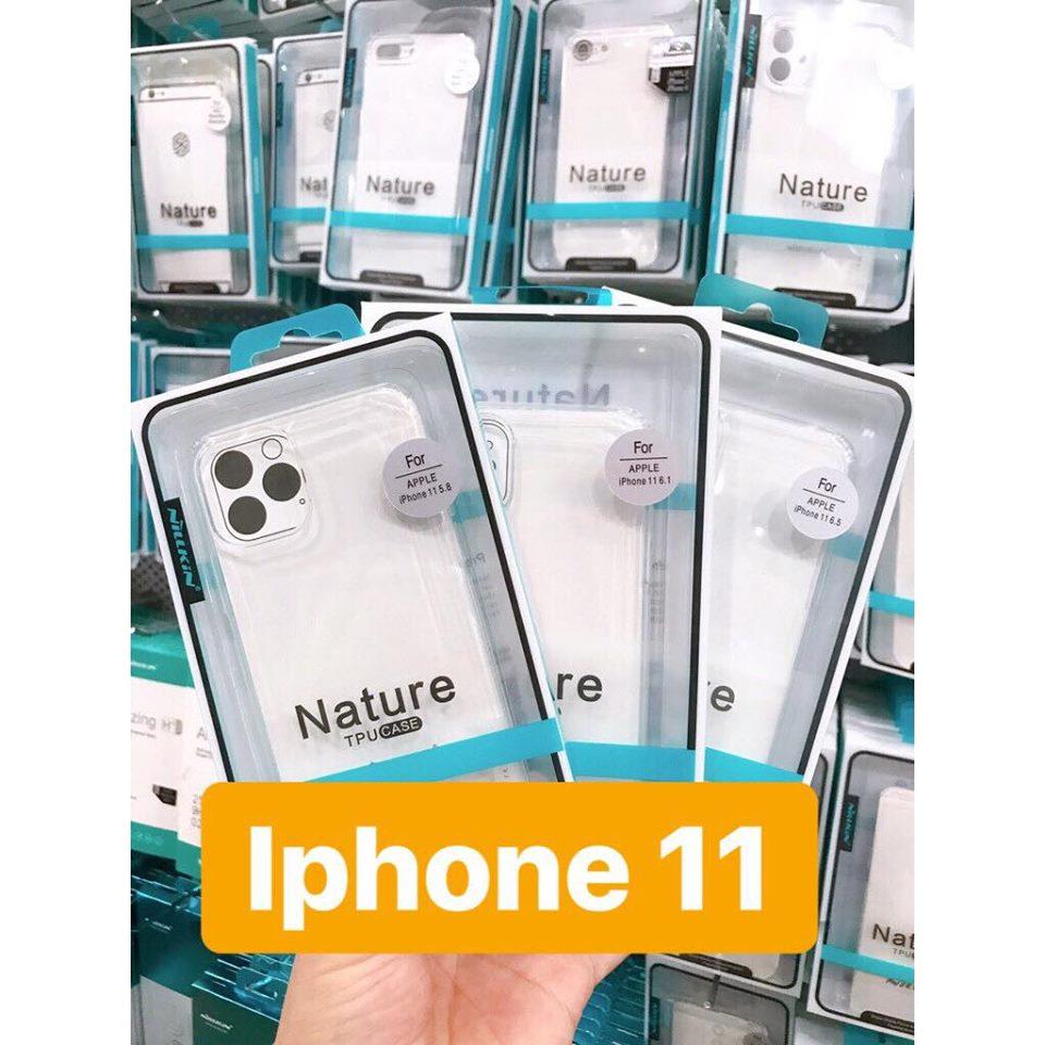 Ốp lưng dẻo chống sốc cho iPhone 11/11 Pro/11 Pro Max -Nillkin (trong suốt)