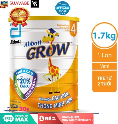 Sữa bột ABBOTT Grow 4 1.7kg