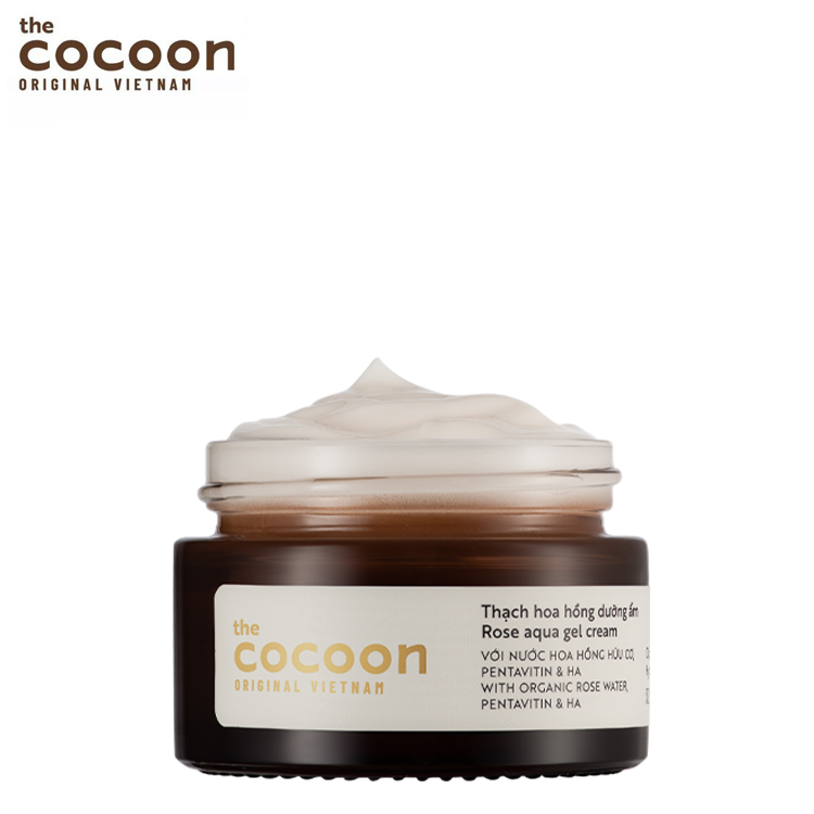 Thạch hoa hồng dưỡng ẩm cocoon 30ml dưỡng ẩm mang lại làn da mềm mượt mịn màng