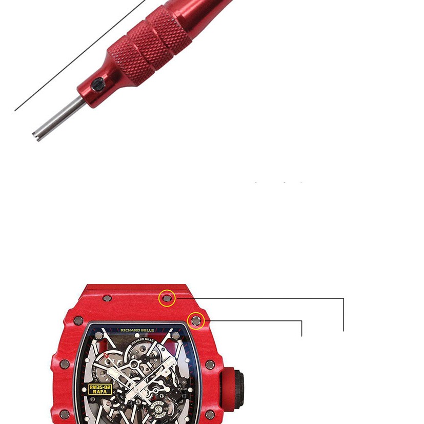 [HCM]Tua vít vặn ốc đồng hồ Richard Mille