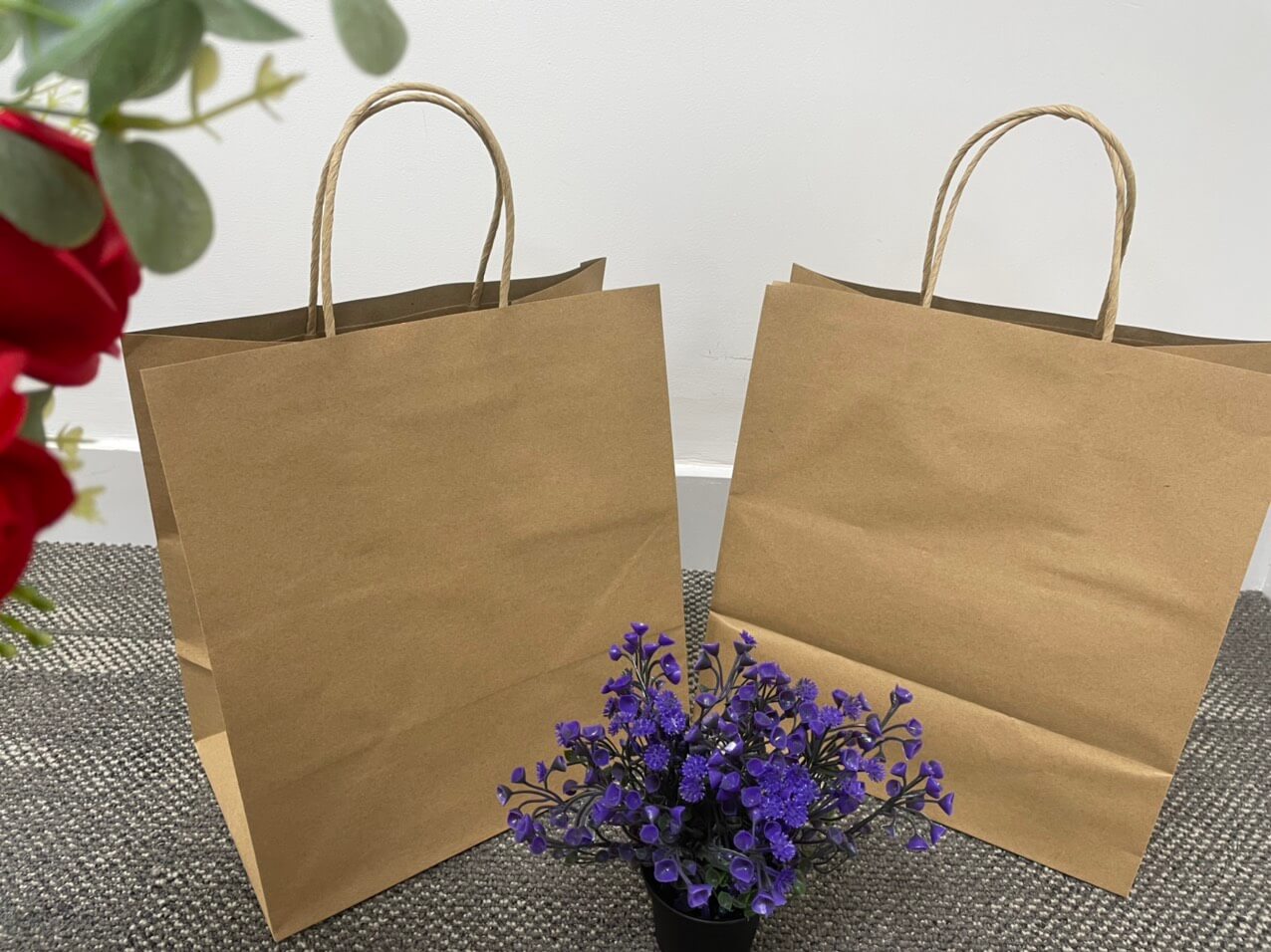 Combo 10 Túi giấy kraft nâu KT15 (30 x 27 x 17 cm)