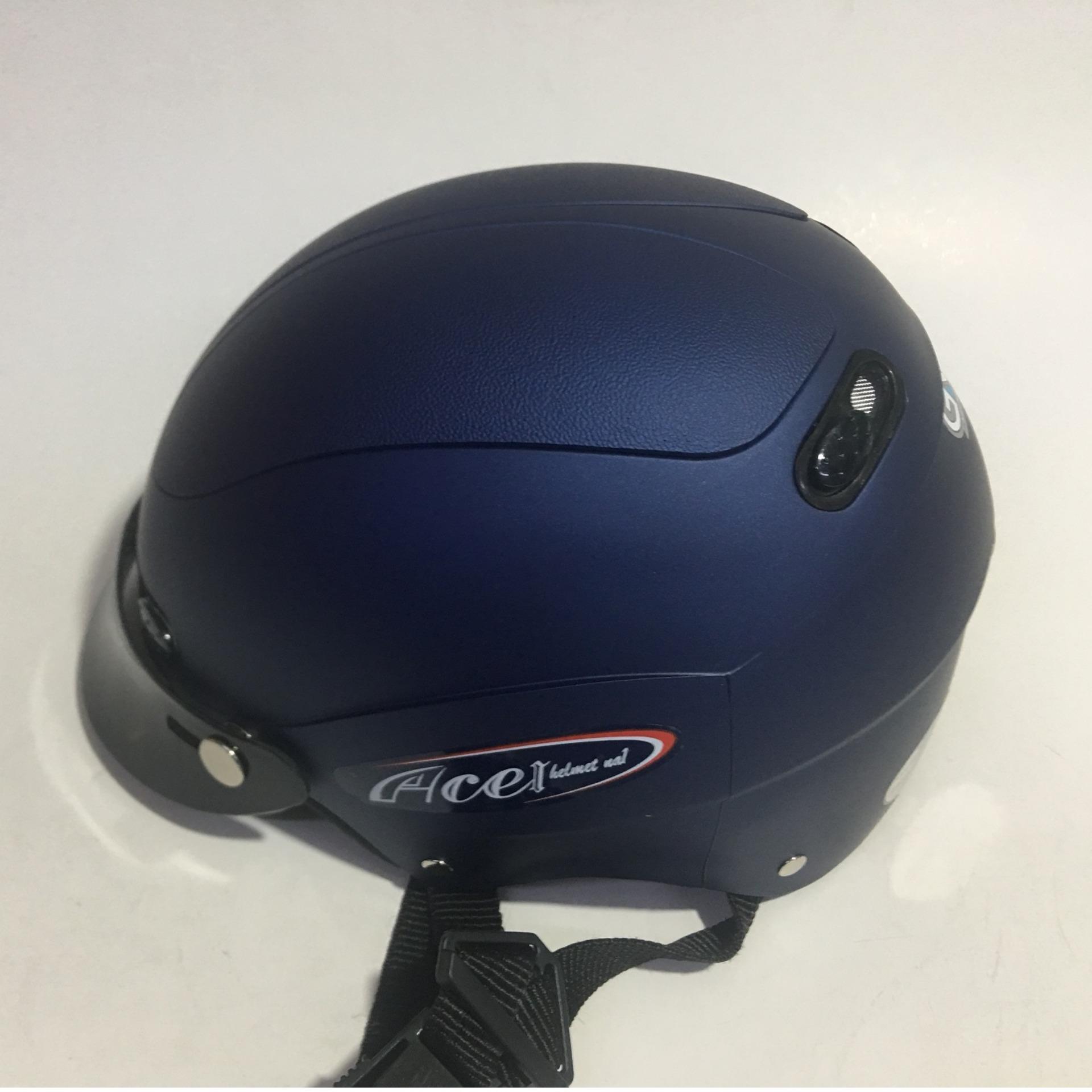 MŨ BẢO HIỂM GRS A102-BẢO HÀNH 12 THÁNG (ĐEN)