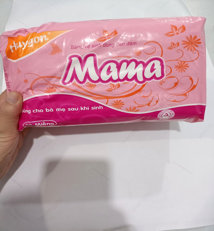 Băng vệ sinh mama gói 12 miếng cho mẹ