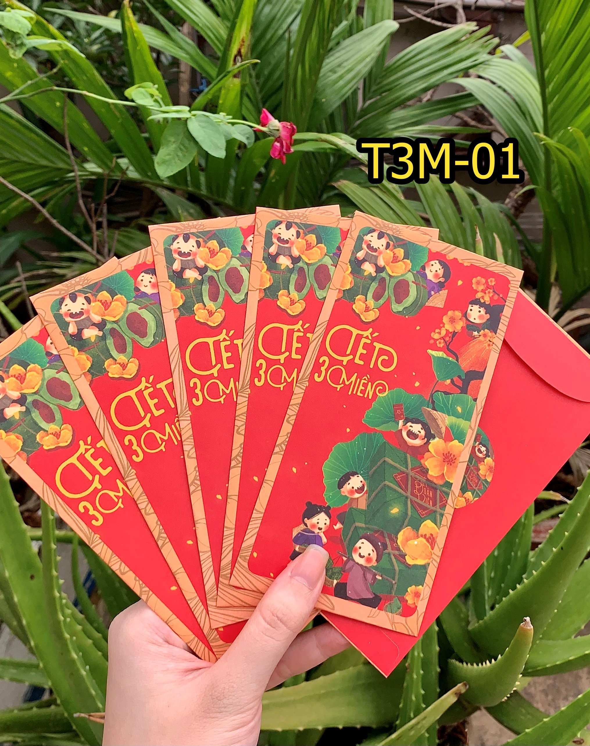 Combo 1000 cái bao lì xì theo mẫu