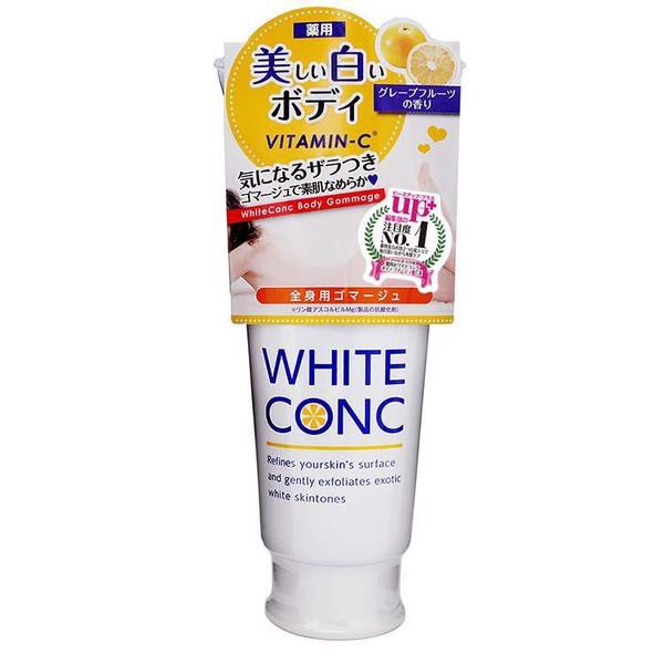 Tẩy Da Chết Trắng Da White Conc 180g - Nhật Bản