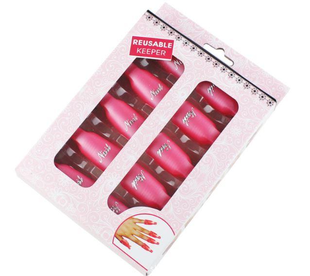 Bộ dụng cụ ủ móng tay 10 ngón cho làm nail chuyên nghiệp