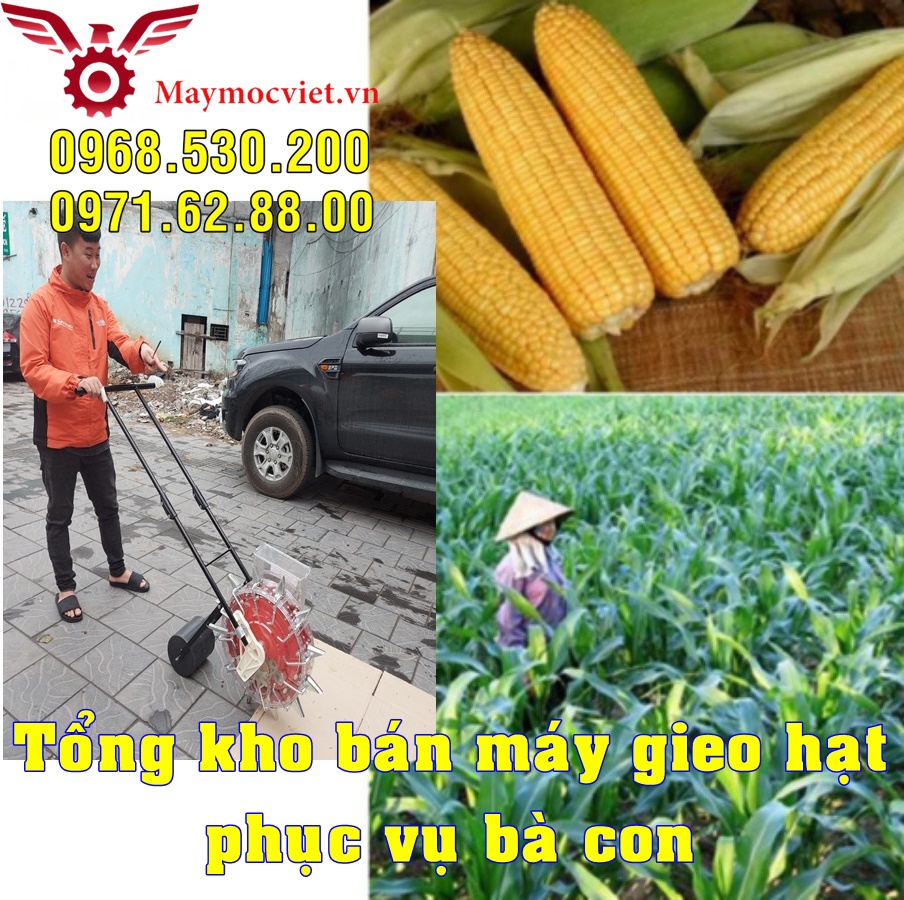Máy gieo hạt đa năng Vinafarm 989 (12 răng)