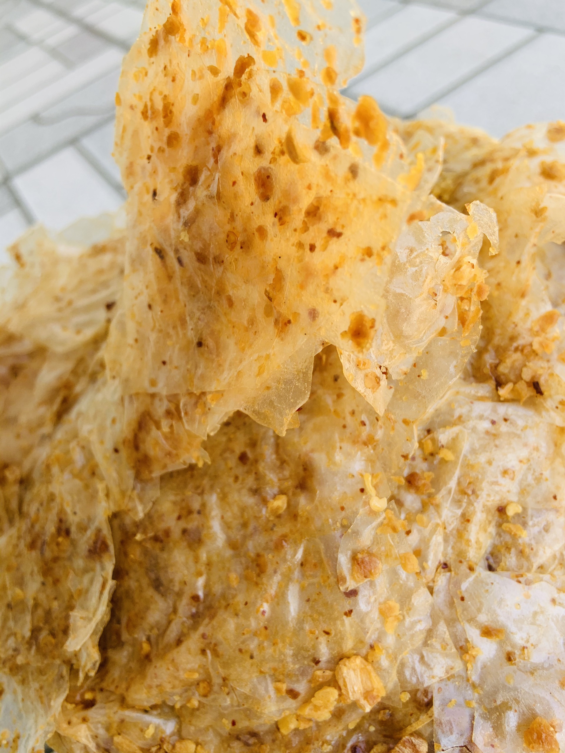 (1Kg) Bánh Tráng Muối Tỏi (Bánh Xike)