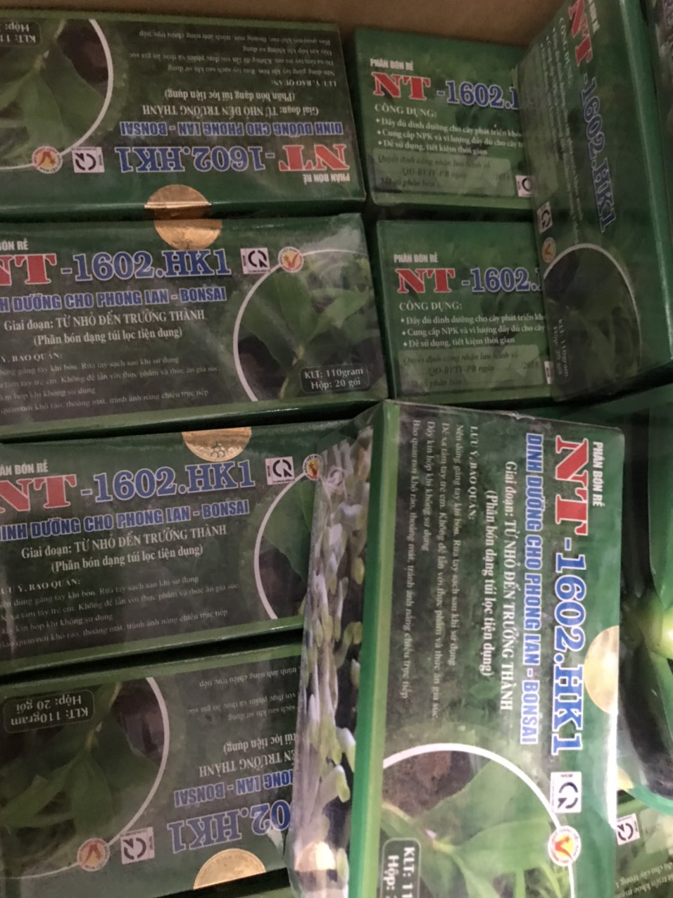 Phân bón tan chậm túi lọc NT-1602.HK1 (Hộp 20 gói)