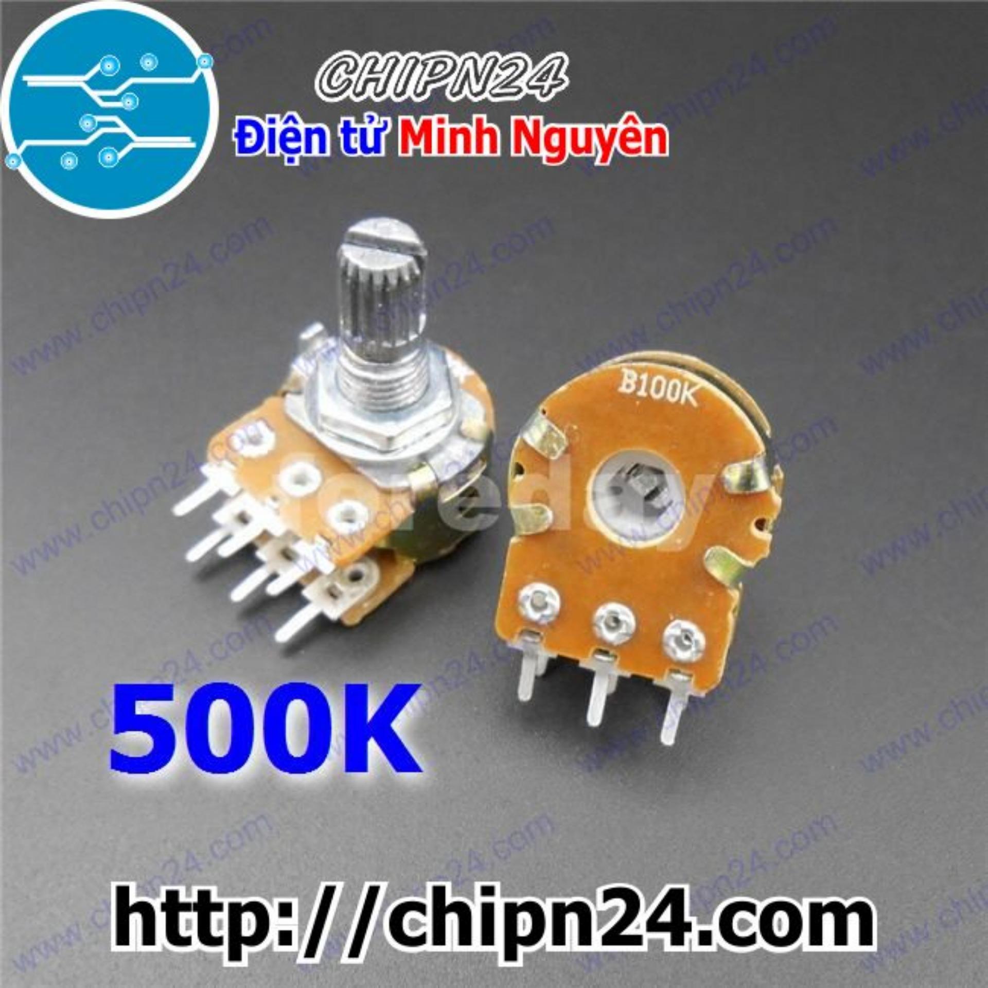 Biến trở volume đôi 500k wh148