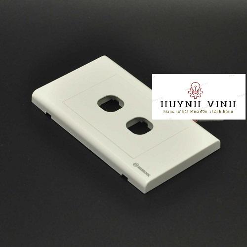 BỘ MẶT 2 LỖ + 2 CÔNG TẮC - SINO - S18