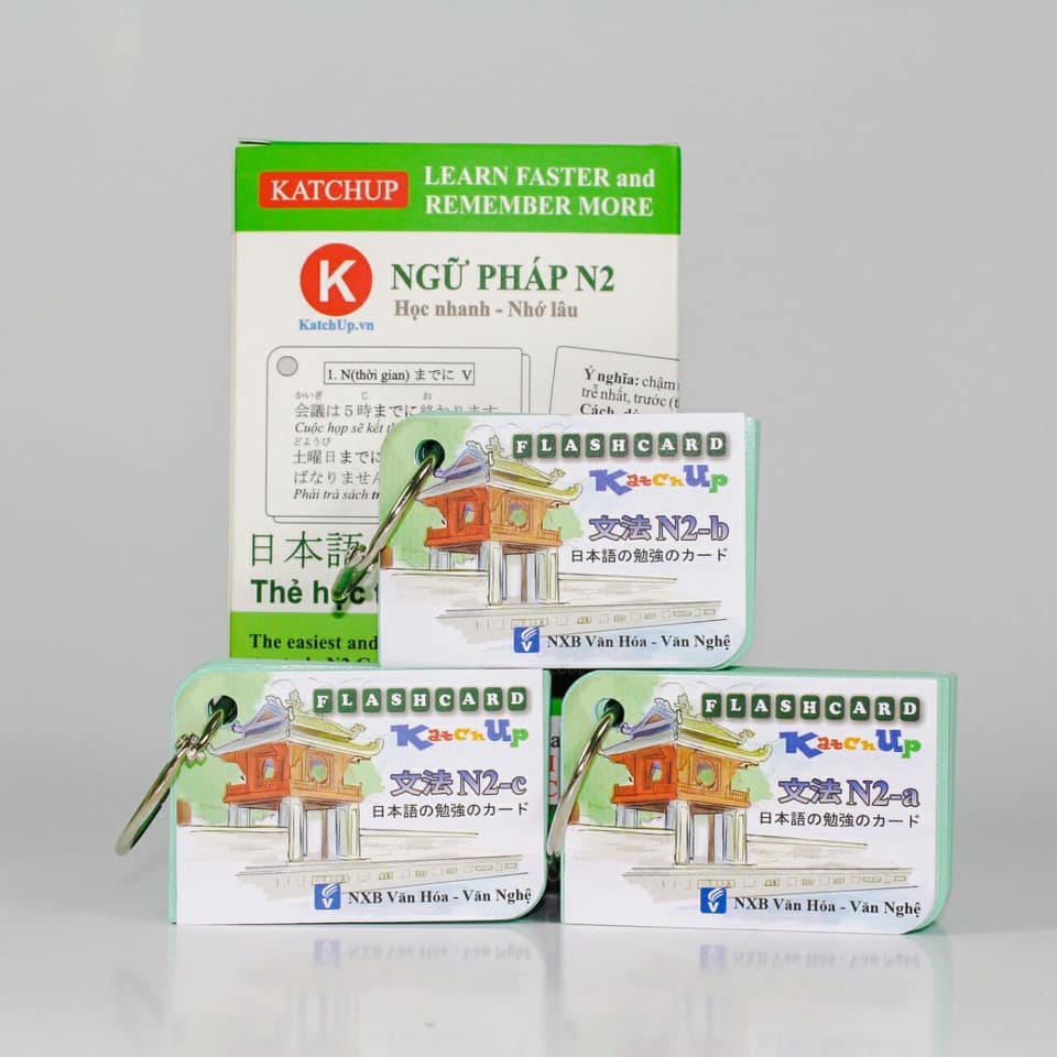 [HCM] Combo Flashcard Trung Cấp Tiếng Nhật N2 – High Quality