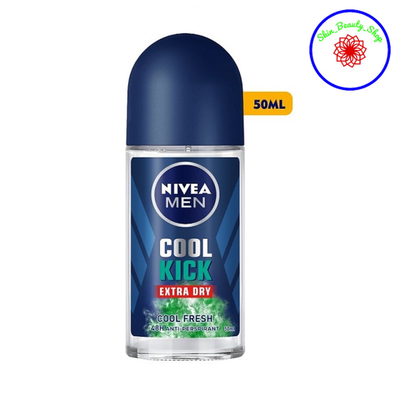 Lăn ngăn mùi NIVEA MEN Cool Kick Mát Lạnh (50ml)