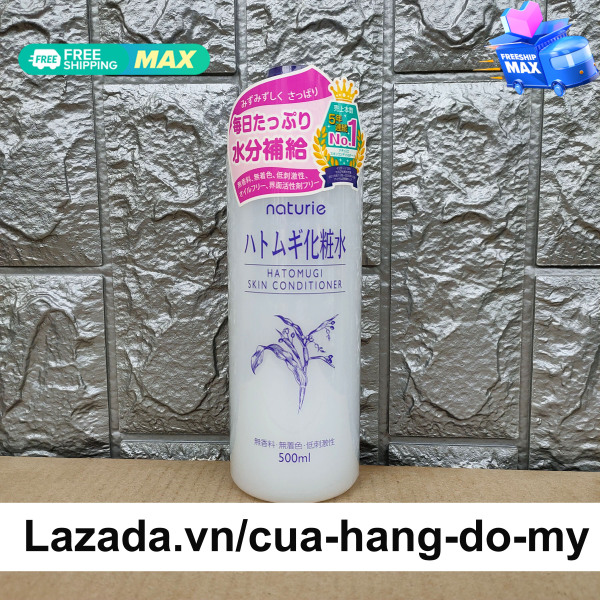 Nước Hoa Hồng Lotion dưỡng da ý dĩ Naturie Hatomugi Skin Conditioner 500ml của Nhật Bản - Cửa Hàng Đồ Mỹ nhập khẩu