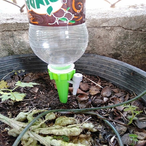 Set of 2 automatic drip irrigation for indoor plants