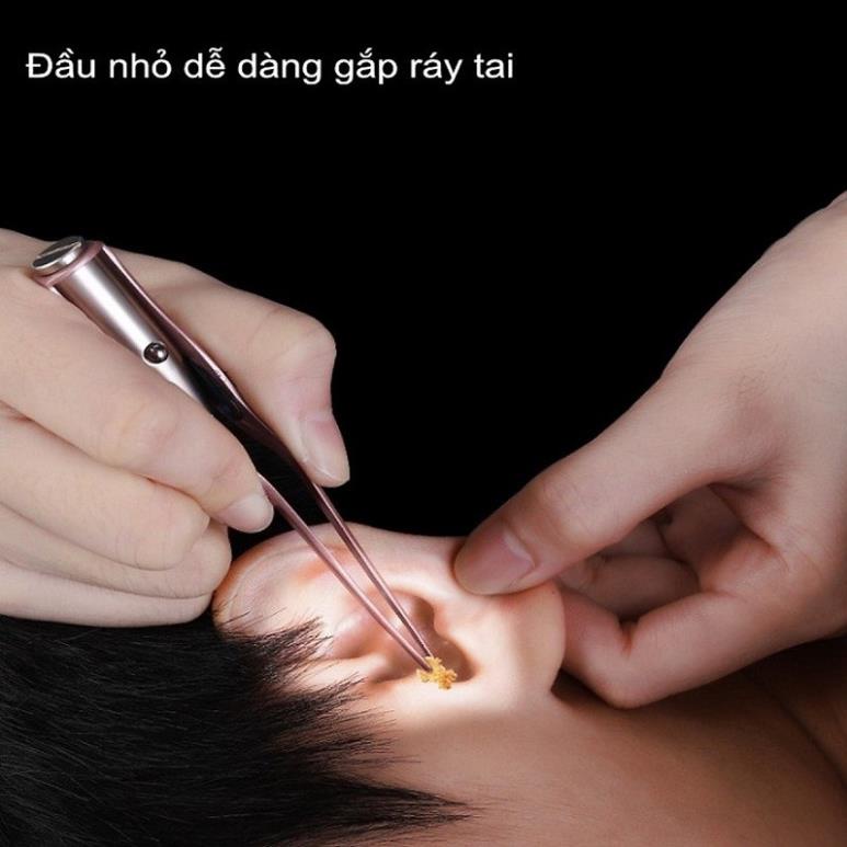 Bộ Dụng Cụ Lấy Ráy Tai Có Đèn