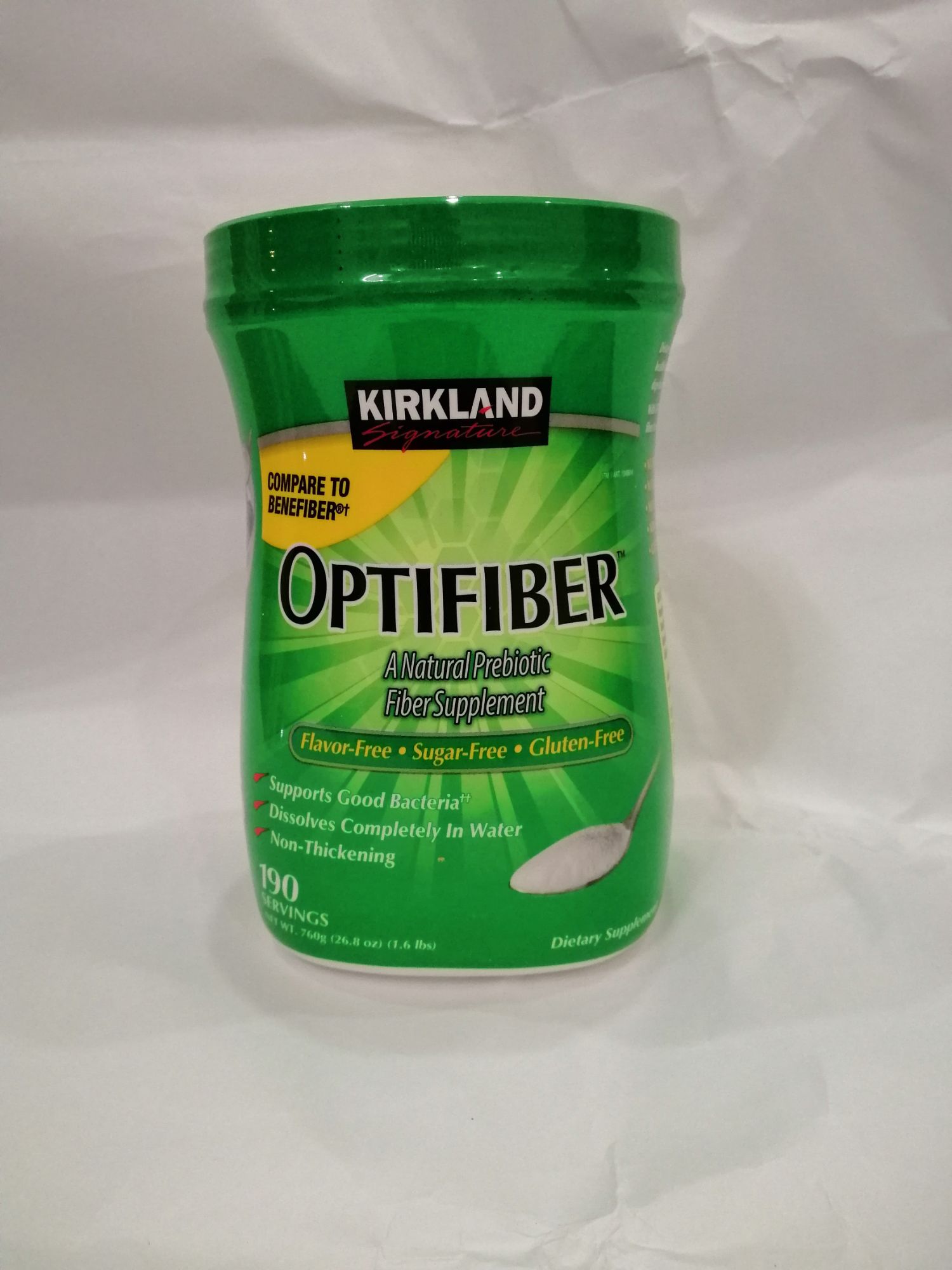 Bột Chất Xơ Kirkland Optifiber 190 khẩu phần