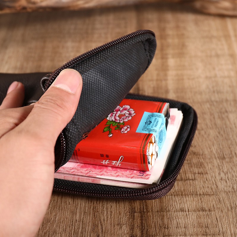 Túi đeo thắt lưng đựng điện thoại da thật TM09