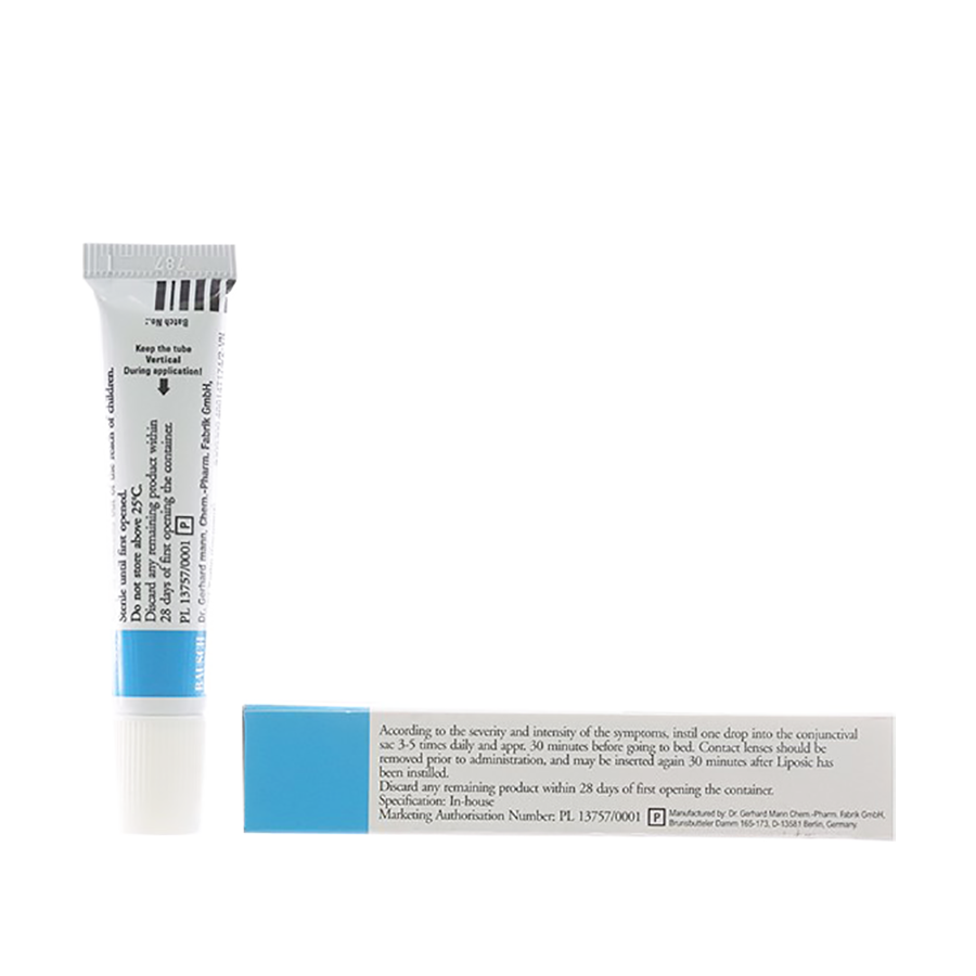 Gel nhỏ mắt Liposic Eye Gel 10g (date 08/2027)