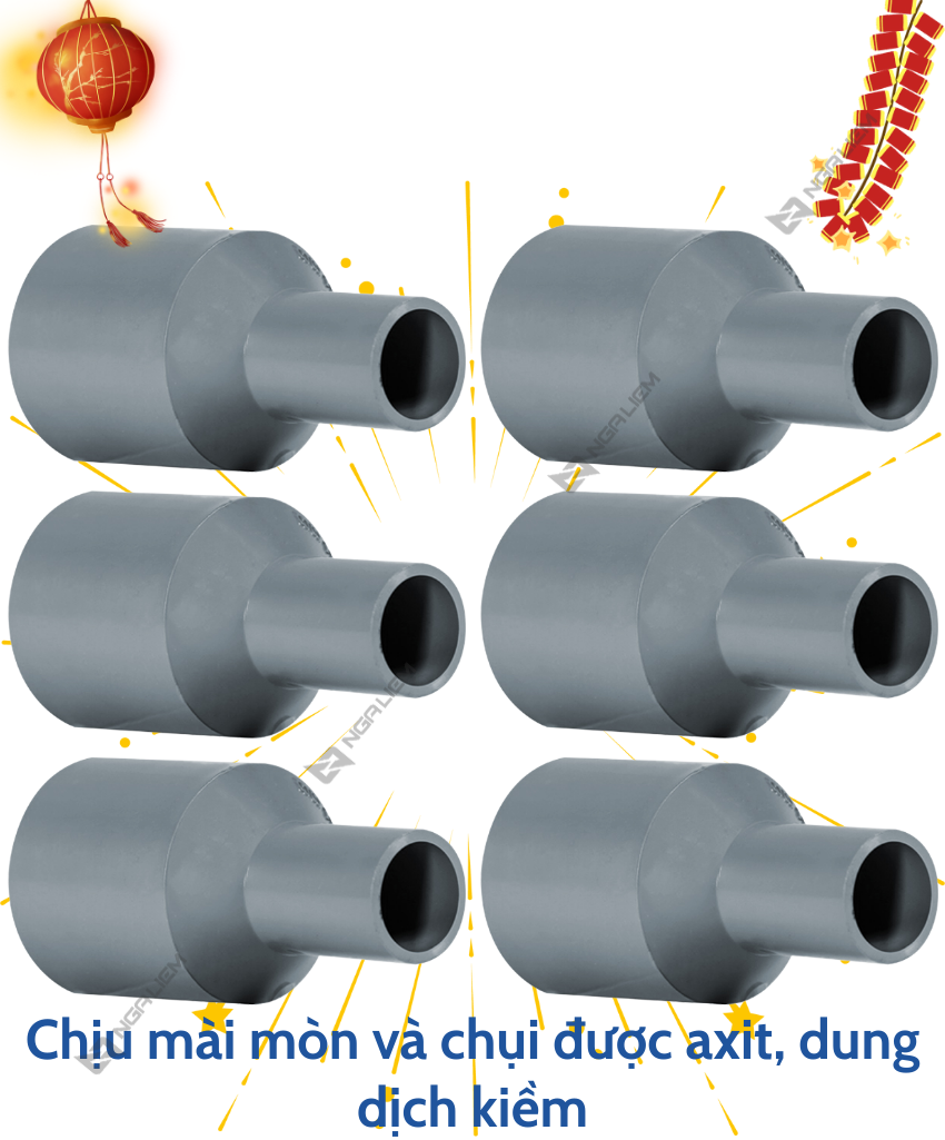 Reducer connector (gourd discount) Super finished (76/42, 90/49, 110/60, 114/90, 140/114mm)