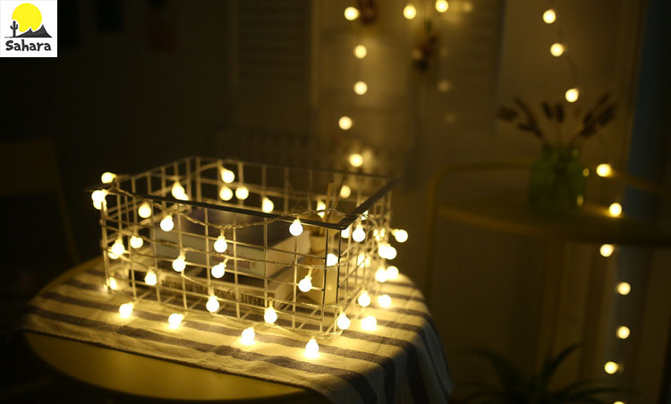 Đèn led dây trang trí lều trại giáng sinh