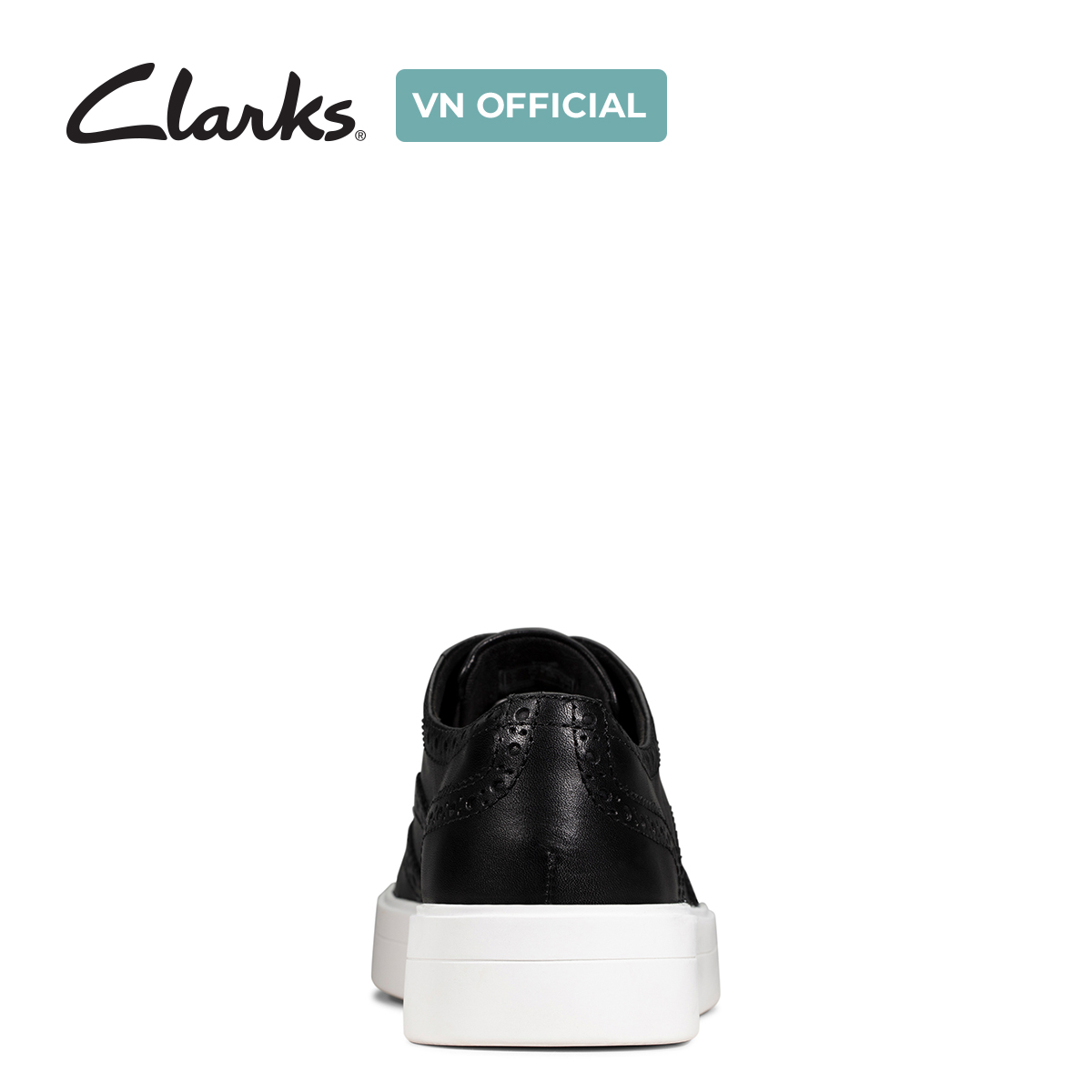 Giày Sneaker Da Nữ Clarks - Hero Brogue.
