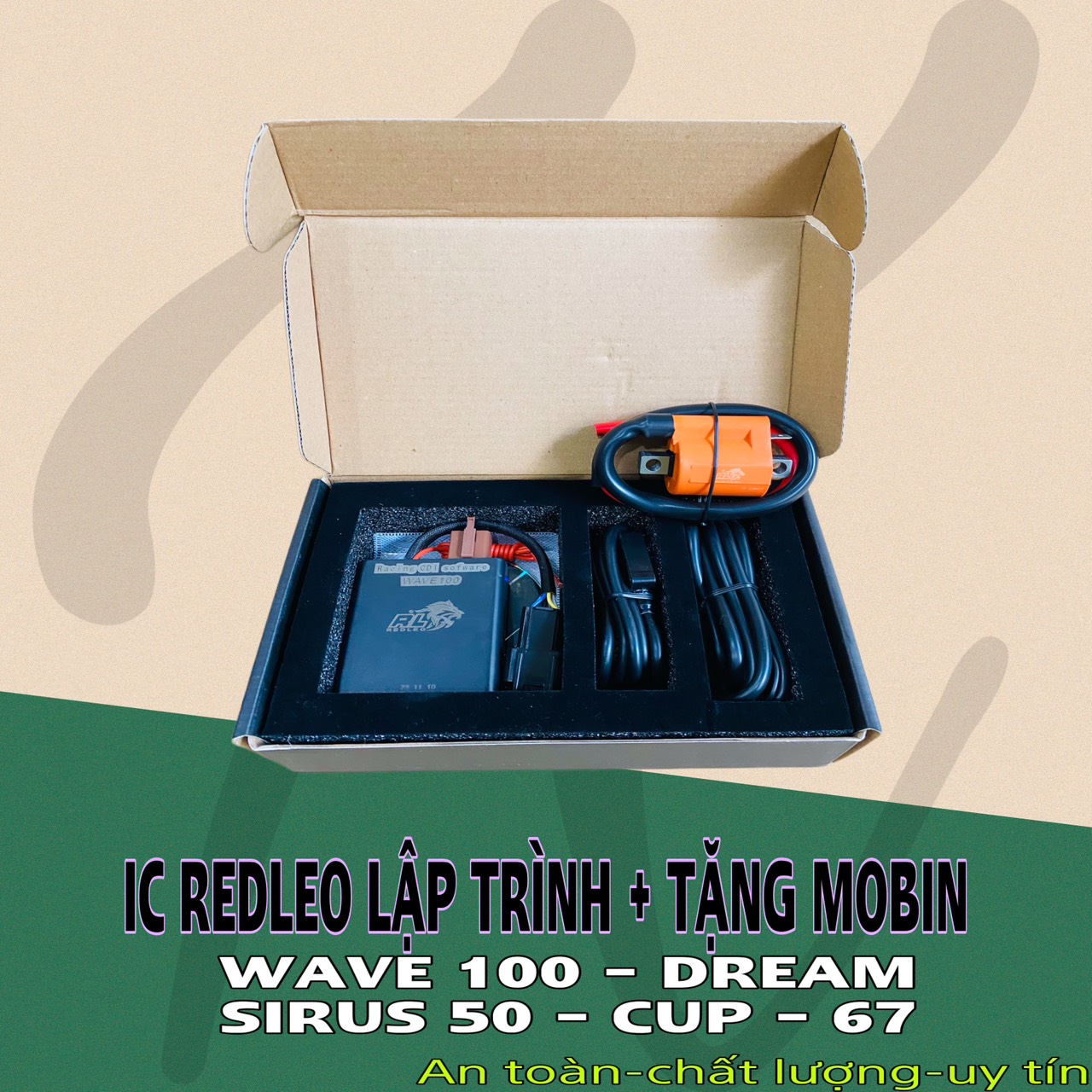 IC wave dream redleo programmer exploding backfire accessory Mobin