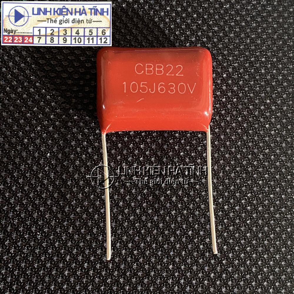 Combo 10 con Tụ CBB22 630V105J tụ 630v 105j tụ 105j 630v cho máy hàn