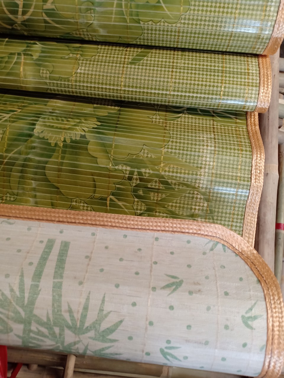 [1,8*2m] chiếu trúc tây bắc in họa tiết 1,8m