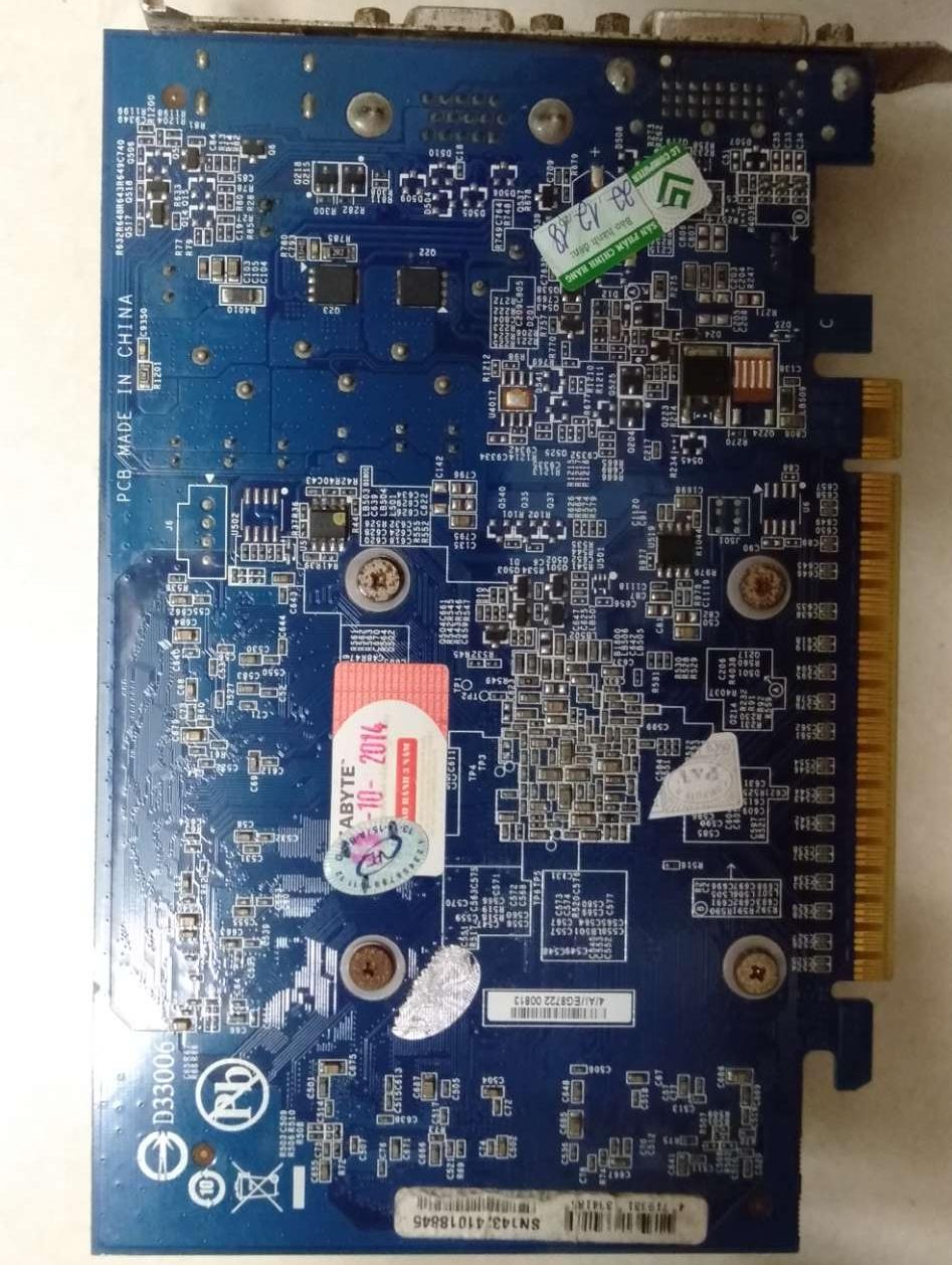 VGA gt 630 2G DR3